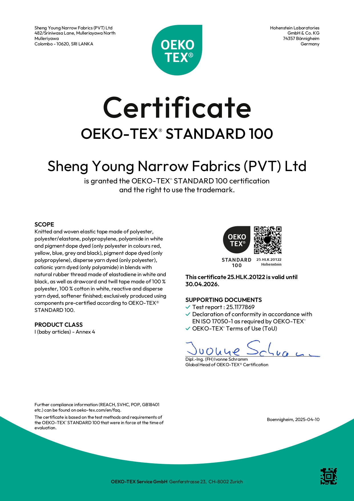 ISO Certification
